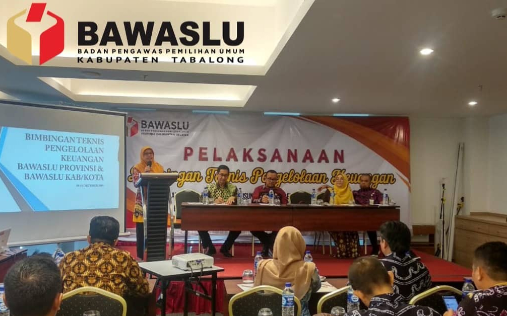 Bimtek Peningkatan Kapasitas Pengelola Keuangan Bawaslu