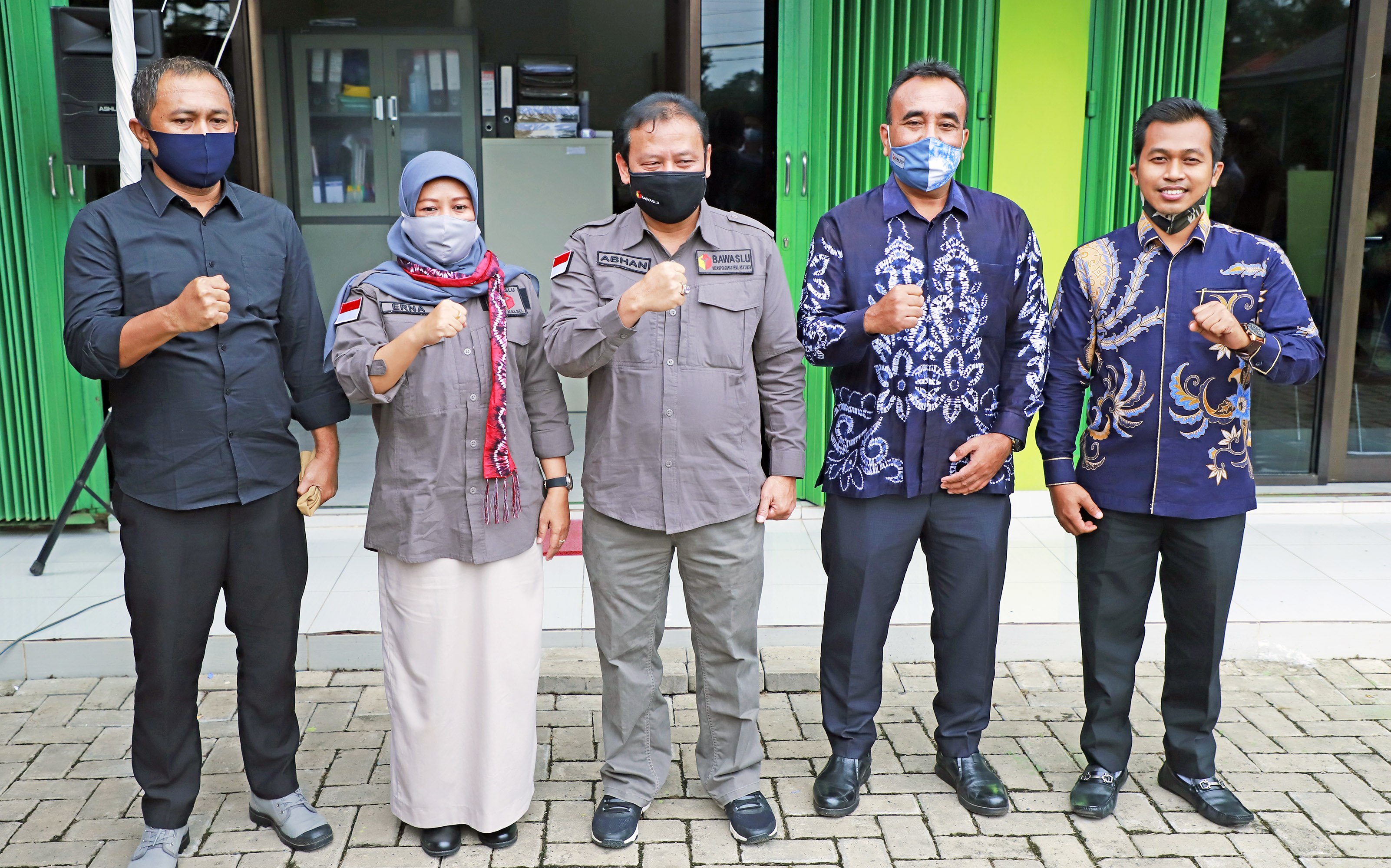 Tiga Hari Berturut-Turut, Abhan Kunjungi Tujuh Bawaslu Kabupaten/Kota di Kalsel