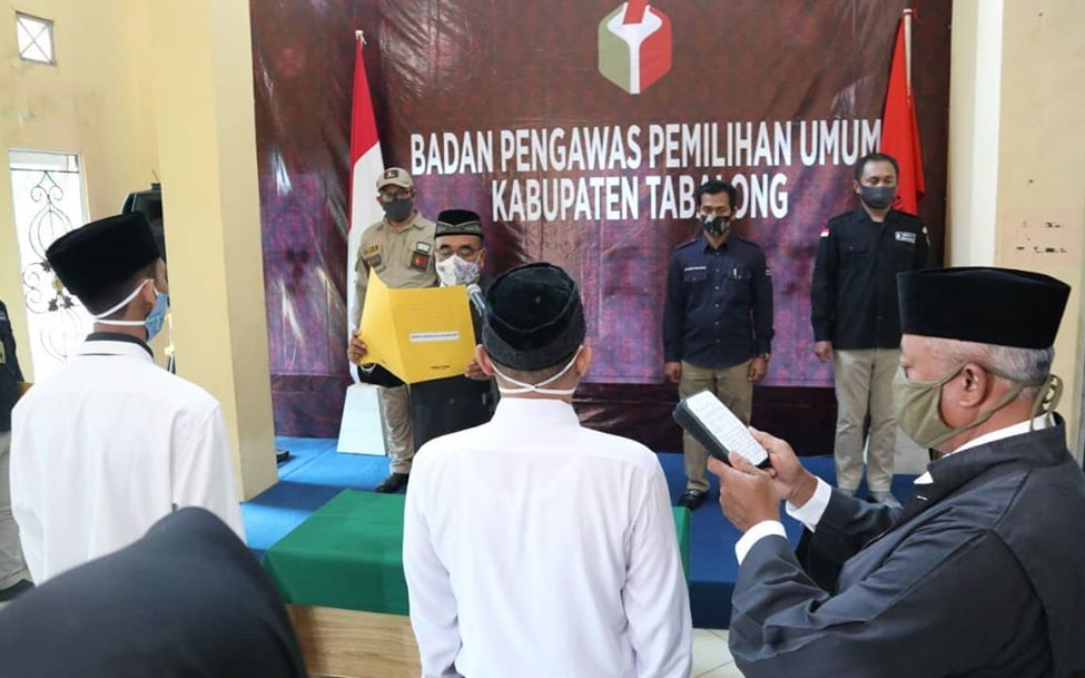 ⁣Lolos BPD, Pengawas Adhoc Tabalong Diganti