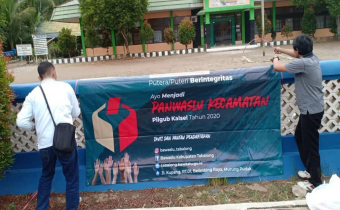 ⁣⁣Bawaslu Tabalong Sosialisasikan Penerimaan Panwascam Pilgub 2020
