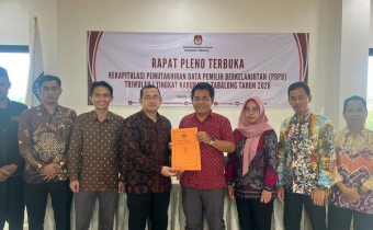 Penyerahan BA Pleno PDPB Triwulan I